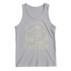Save Our National Parks Bigfoot Tank Top Vintage Forest TS11 Athletic Heather Print Your Wear