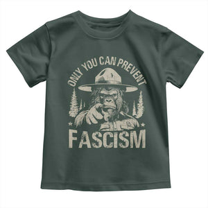 Save Our National Parks Bigfoot Toddler T Shirt Vintage Forest TS11 Dark Forest Green Print Your Wear