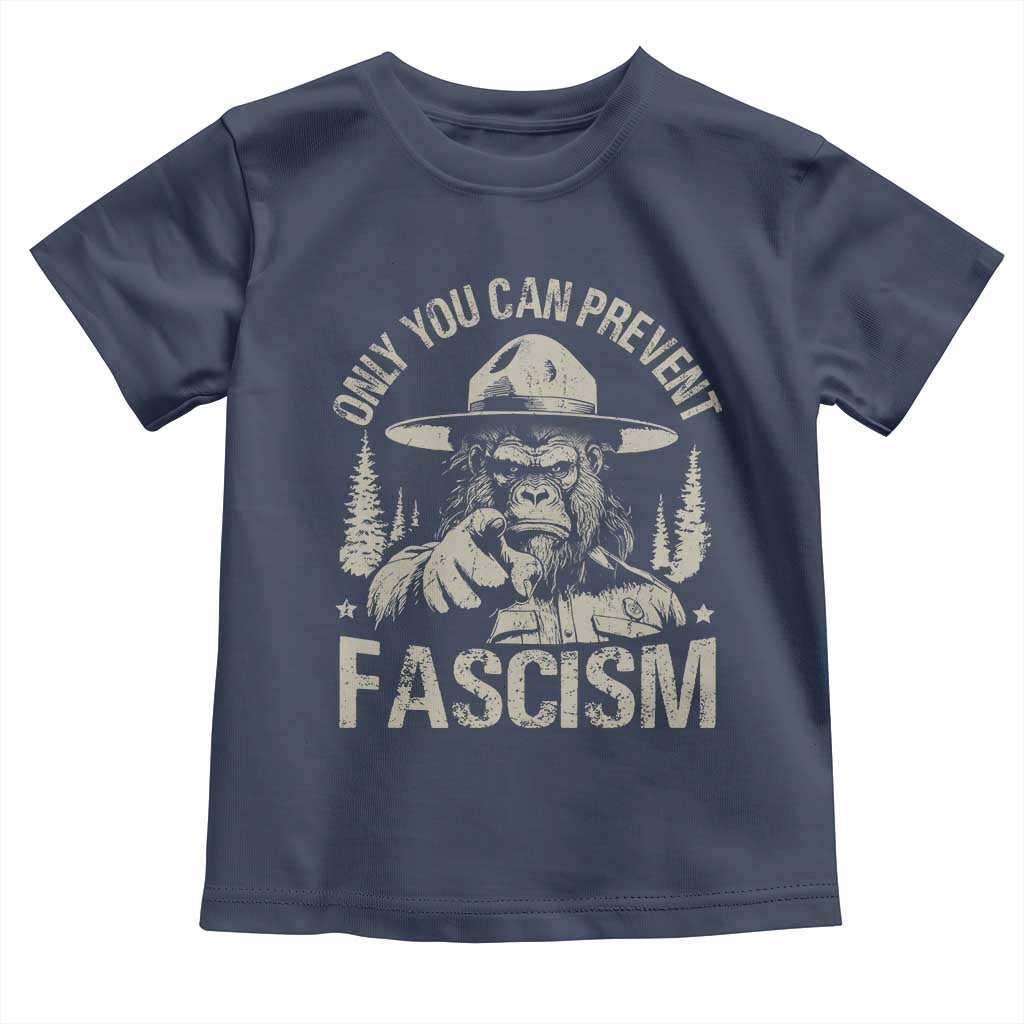 Save Our National Parks Bigfoot Toddler T Shirt Vintage Forest TS11 Navy Print Your Wear