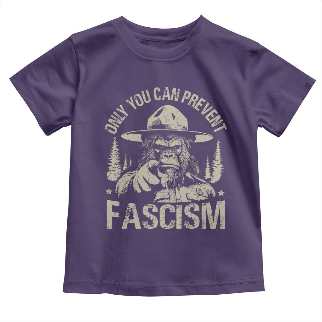 Save Our National Parks Bigfoot Toddler T Shirt Vintage Forest TS11 Purple Print Your Wear