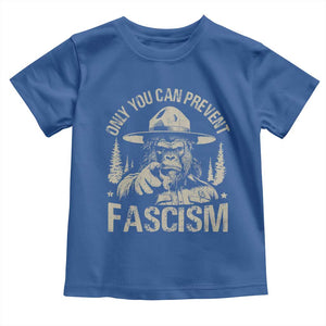 Save Our National Parks Bigfoot Toddler T Shirt Vintage Forest TS11 Royal Blue Print Your Wear