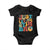 Funny Just Let Me Stim Bro Baby Onesie Autistic Autism Awareness TS11 Black Print Your Wear