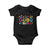 Funny Just Let Me Stim Bro Baby Onesie Autism Awareness Puzzle TS11 Black Print Your Wear