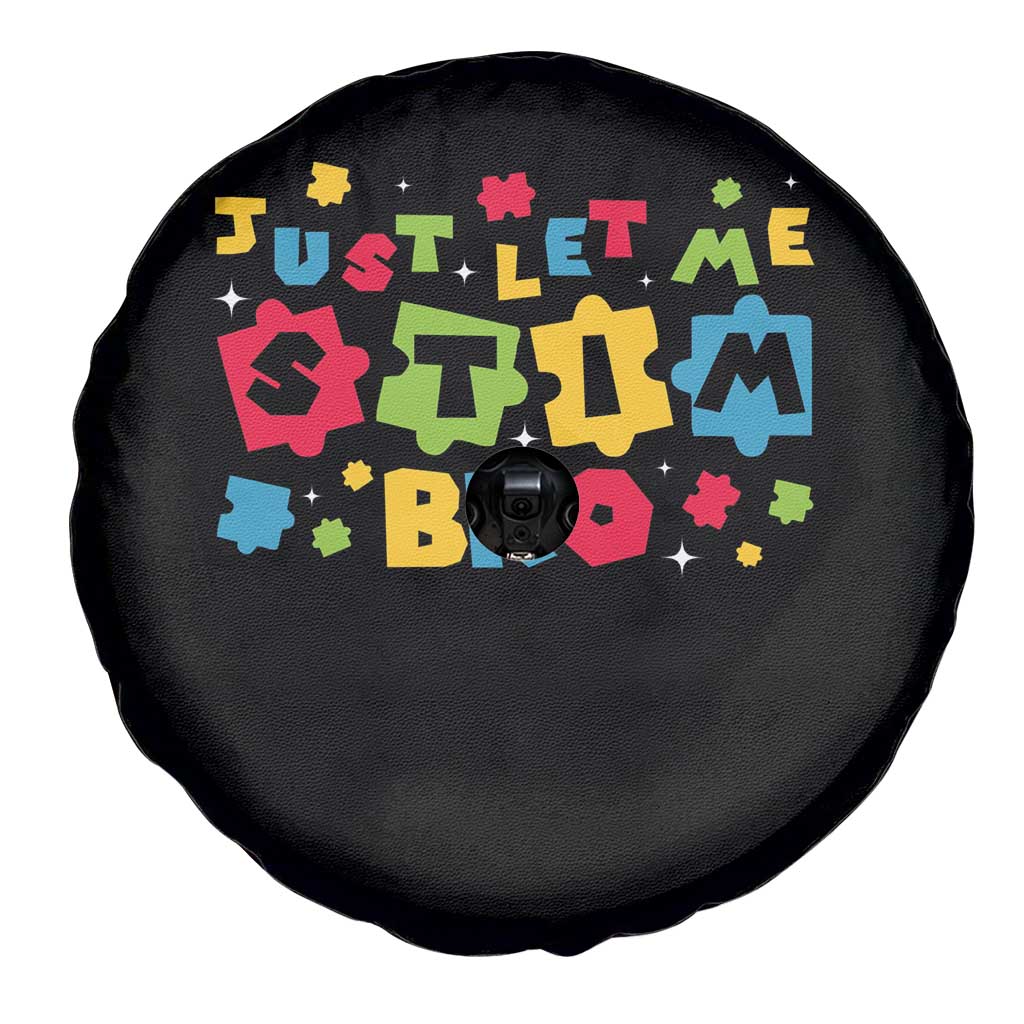 Funny Just Let Me Stim Bro Spare Tire Cover Autism Awareness Puzzle TS11 Print Your Wear