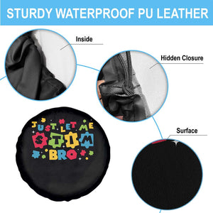 Funny Just Let Me Stim Bro Spare Tire Cover Autism Awareness Puzzle TS11 Print Your Wear