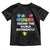 Autism Seeing The World Differently Toddler T Shirt Autistic Autism Awareness Puzzle TS11 Black Print Your Wear