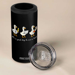 Silly Goose Test Day 4 in 1 Can Cooler Tumbler It's A Good Day To Ace A Test Teacher Students TS11 Print Your Wear