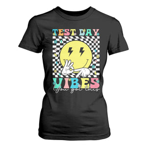 Test Day 67 Meme T Shirt For Women You Got This Testing Teacher Retro Grooves TS11 Black Print Your Wear