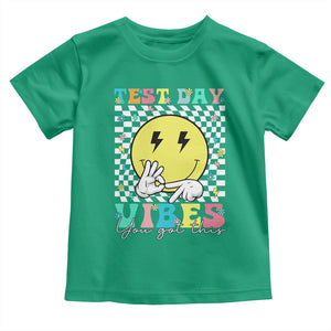 Test Day 67 Meme Toddler T Shirt You Got This Testing Teacher Retro Grooves TS11 Irish Green Print Your Wear