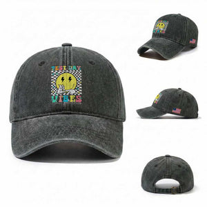 Test Day 67 Meme Washed Cotton Baseball Cap You Got This Testing Teacher Retro Grooves TS11 Washed Cap Universal Fit Dark Green Print Your Wear