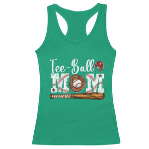 Baseball Mom Racerback Tank Top Tee Ball Mama Funny Mother's Day TS11 Irish Green Print Your Wear