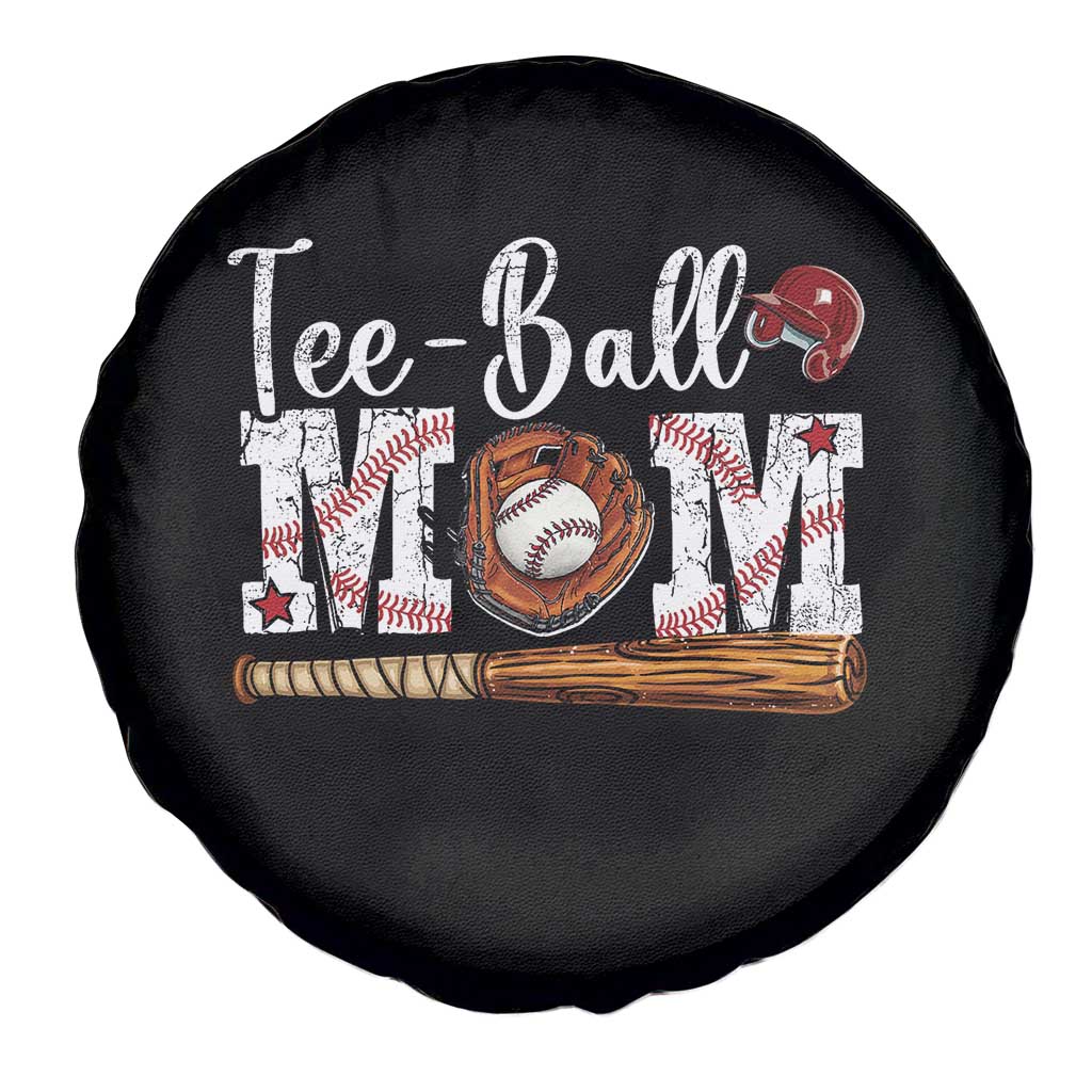Baseball Mom Spare Tire Cover Tee Ball Mama Funny Mother's Day TS11 Print Your Wear