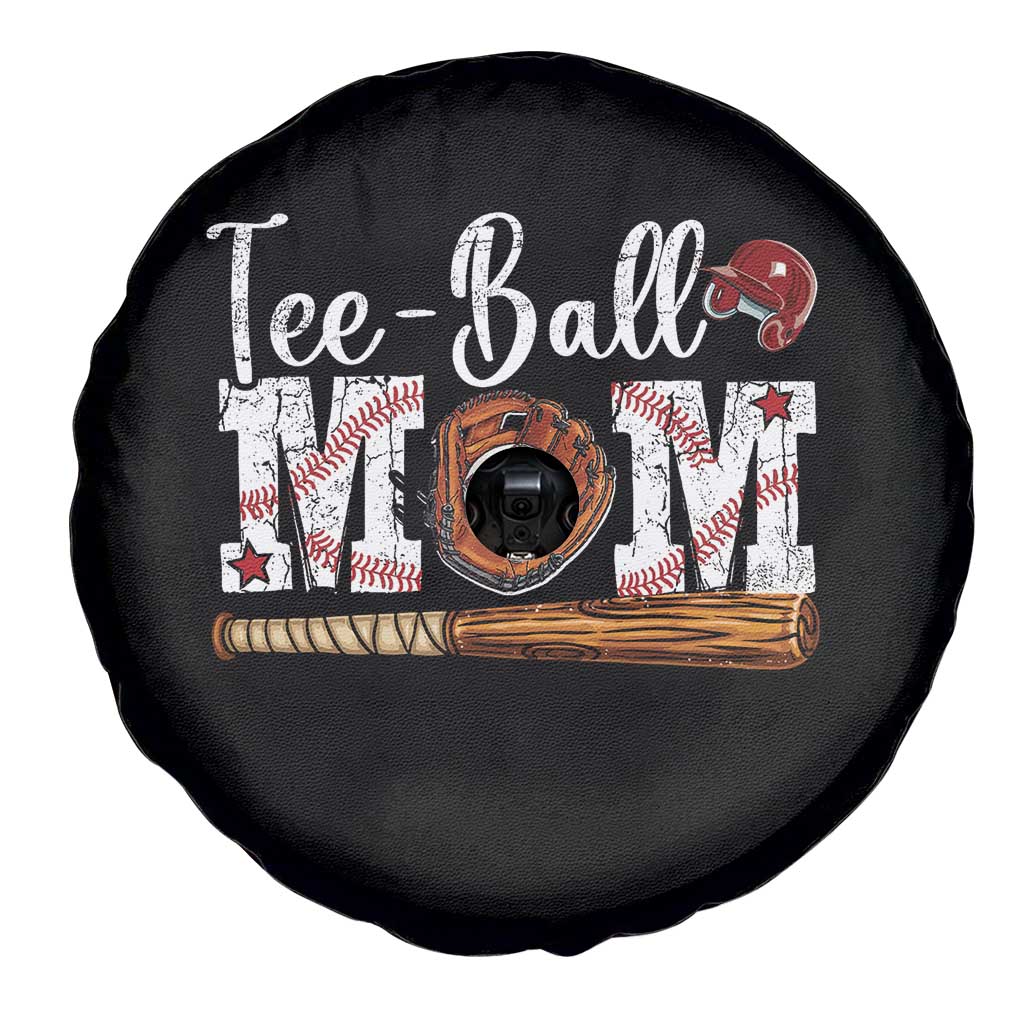Baseball Mom Spare Tire Cover Tee Ball Mama Funny Mother's Day TS11 Print Your Wear
