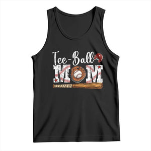 Baseball Mom Tank Top Tee Ball Mama Funny Mother's Day TS11 Black Print Your Wear
