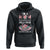 Mother Hoodie I'm A Mom Grandma And A Great Grandma Nothing Scares Me Carnation Flower Mother's Day TS11 Black Print Your Wear