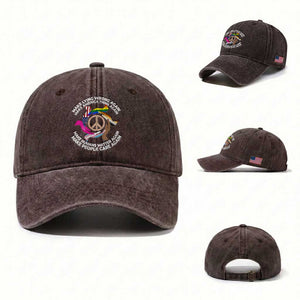 Make Lying Wrong Again Make America Think Again Washed Cotton Baseball Cap Human’s Rights Hand Peace TS11 Washed Cap Universal Fit Dark Brown Print Your Wear