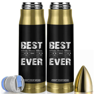 Guitar Father Bullet Tumbler Funny Best Dad Ever D A D Chord Gifts Guitarist Papa TS11 Black Print Your Wear