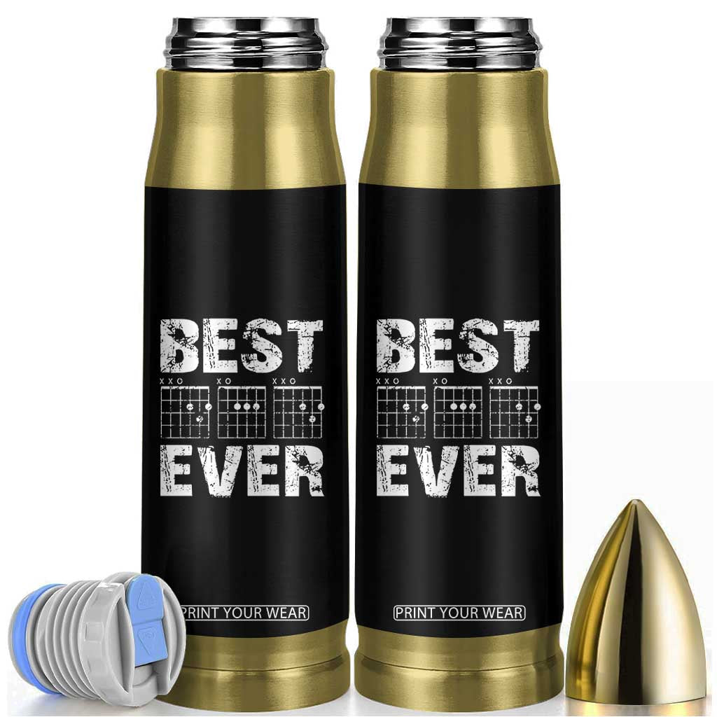 Guitar Father Bullet Tumbler Funny Best Dad Ever D A D Chord Gifts Guitarist Papa TS11 Black Print Your Wear