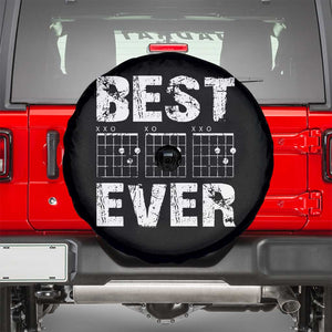 Guitar Father Spare Tire Cover Funny Best Dad Ever D A D Chord Gifts Guitarist Papa TS11 Black Print Your Wear