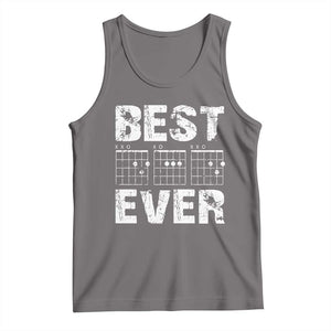 Guitar Father Tank Top Funny Best Dad Ever D A D Chord Gifts Guitarist Papa TS11 Deep Heather Print Your Wear