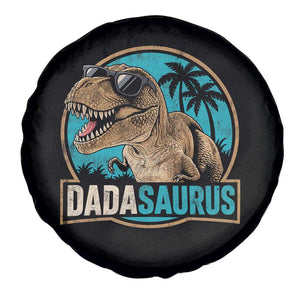 Dinosuar Dad Spare Tire Cover Funny Dadasaurus Fathers Day Family Matching TS11 Print Your Wear