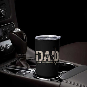 Christian Dad Tumbler Cup Father Leader Protector Man Of God TS11 Print Your Wear