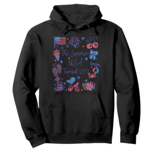 The Summer USA Turned 250 1776 2026 4th of July Hoodie TS11 Black Print Your Wear
