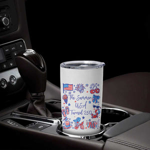 The Summer USA Turned 250 1776 2026 4th of July Tumbler Cup TS11 Print Your Wear