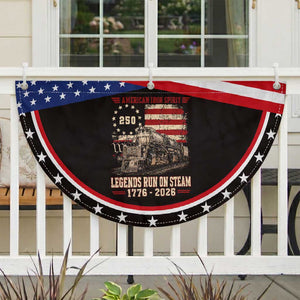 Train USA 250th Anniversary Patriotic Fan Flag American Iron Spirit Steam Locomotive Railroad Train Engine TS11 2pcs pack Classic Black Print Your Wear
