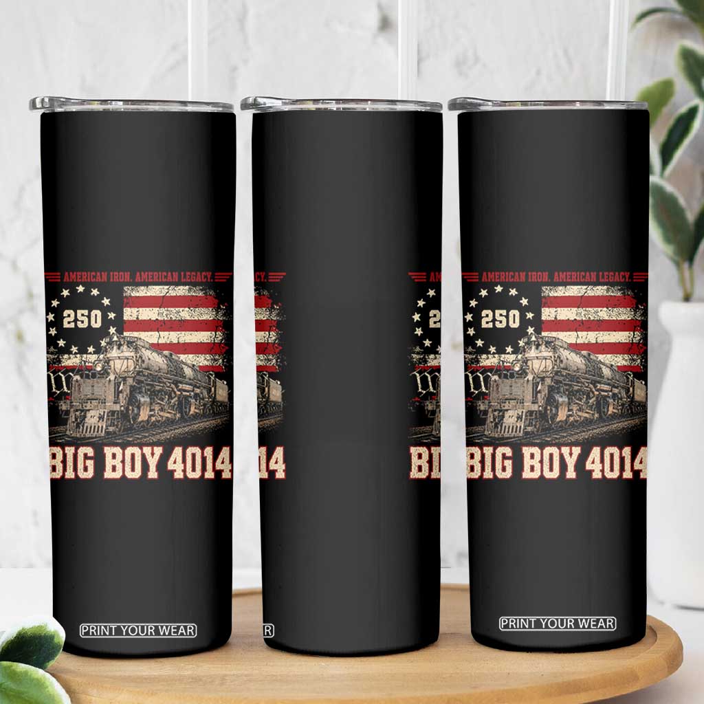 Train USA 250th Anniversary Skinny Tumbler American Iron Legacy Steam Locomotive Railroad Train Engine TS11 Print Your Wear