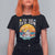 Funny Christmas In July T Shirt For Women Tis The Sea Sun Santa Beach Summer Season Xmas TS11 Black Print Your Wear