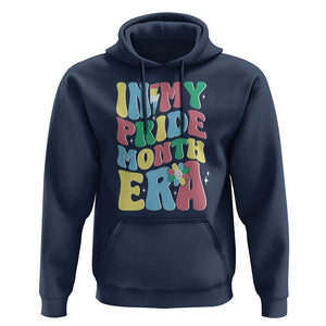 Disability Pride Month Hoodie In My Pride Month Era Retro Groovy Flower TS11 Navy Print Your Wear