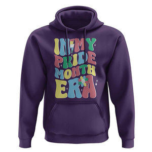 Disability Pride Month Hoodie In My Pride Month Era Retro Groovy Flower TS11 Purple Print Your Wear