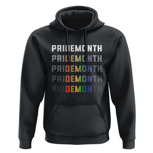 LGBT Pride Month Hoodie LGBT Supporter TS11 Black Print Your Wear