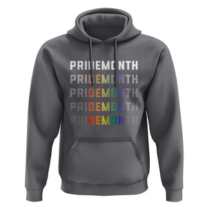 LGBT Pride Month Hoodie LGBT Supporter TS11 Charcoal Print Your Wear