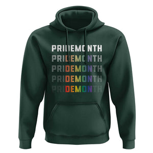 LGBT Pride Month Hoodie LGBT Supporter TS11 Dark Forest Green Print Your Wear