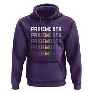 LGBT Pride Month Hoodie LGBT Supporter TS11 Purple Print Your Wear