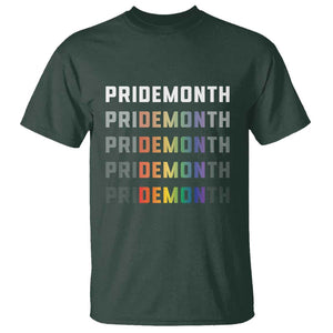 LGBT Pride Month T Shirt LGBT Supporter TS11 Dark Forest Green Print Your Wear