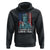 Funny 4th Of July Hoodie Sippin On Liber Tea Liberty USA Flag TS11 Black Print Your Wear