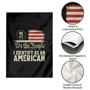 Funny 8647 I Identify As An American Garden Flag American Flag TS11 Print Your Wear