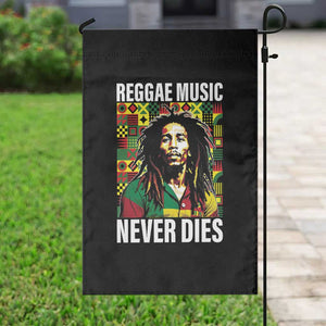 Legend Bob Garden Flag Reggae Music Never Dies Rasta TS11 Print Your Wear
