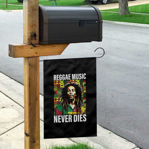 Legend Bob Garden Flag Reggae Music Never Dies Rasta TS11 Print Your Wear