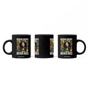 Legend Bob Coffee Mug Reggae Music Never Dies Rasta TS11 Print Your Wear