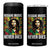 Legend Bob 4 in 1 Can Cooler Tumbler Reggae Music Never Dies Rasta TS11 One Size: 16 oz Black Print Your Wear