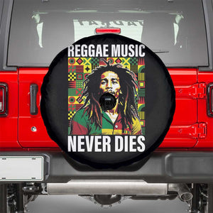 Legend Bob Spare Tire Cover Reggae Music Never Dies Rasta TS11 Black Print Your Wear