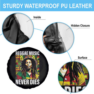 Legend Bob Spare Tire Cover Reggae Music Never Dies Rasta TS11 Print Your Wear