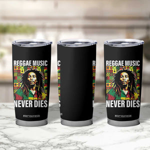Legend Bob Tumbler Cup Reggae Music Never Dies Rasta TS11 Print Your Wear