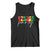 Reggae Party Tank Top Rastafari Jamaican Palm Tree Music TS11 Black Print Your Wear