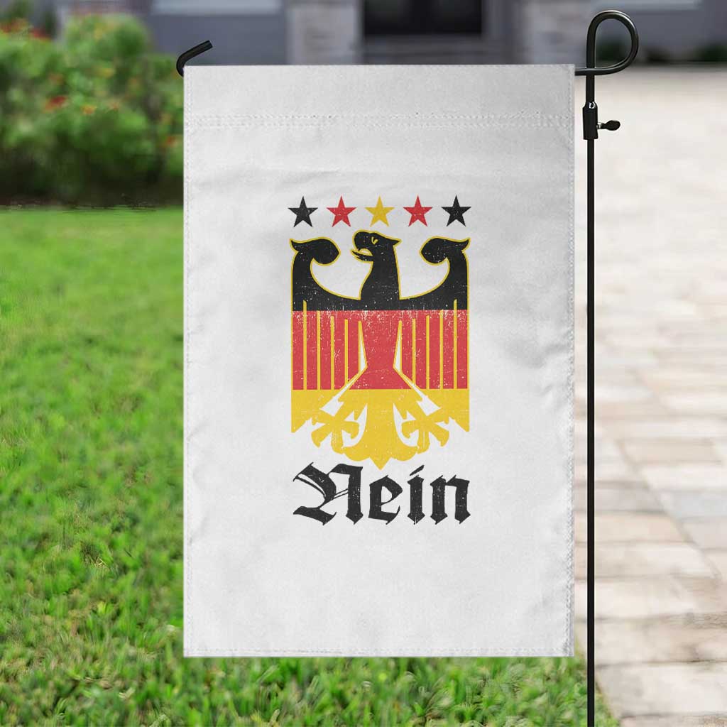 Funny German Eagle Garden Flag Vintage Nein No Germany Souvenir Oktoberfest TS11 Print Your Wear