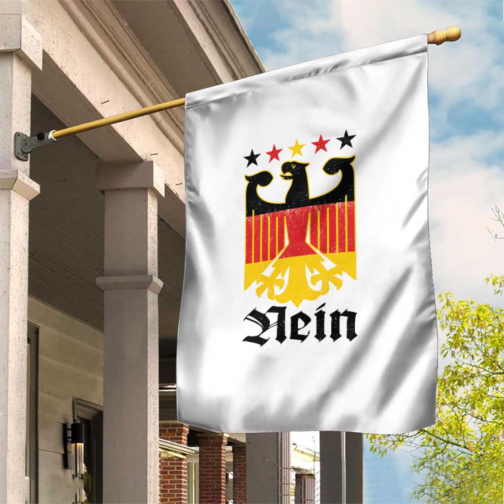 Funny German Eagle Garden Flag Vintage Nein No Germany Souvenir Oktoberfest TS11 Print Your Wear